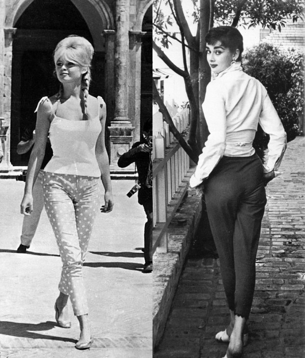 calça feminina estilo anos 60